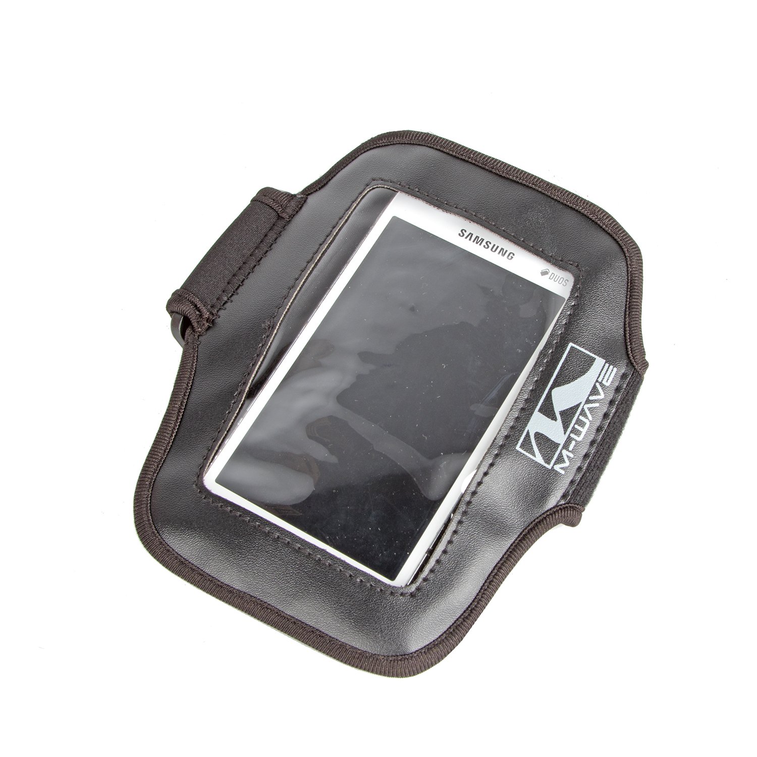 Сумка-чехол M-WAVE ARM BAG, для смартфона, на руку, 165х110 мм, неопрен, черная, 5-122381 купить на ЖДБЗ.ру - фотография № 1