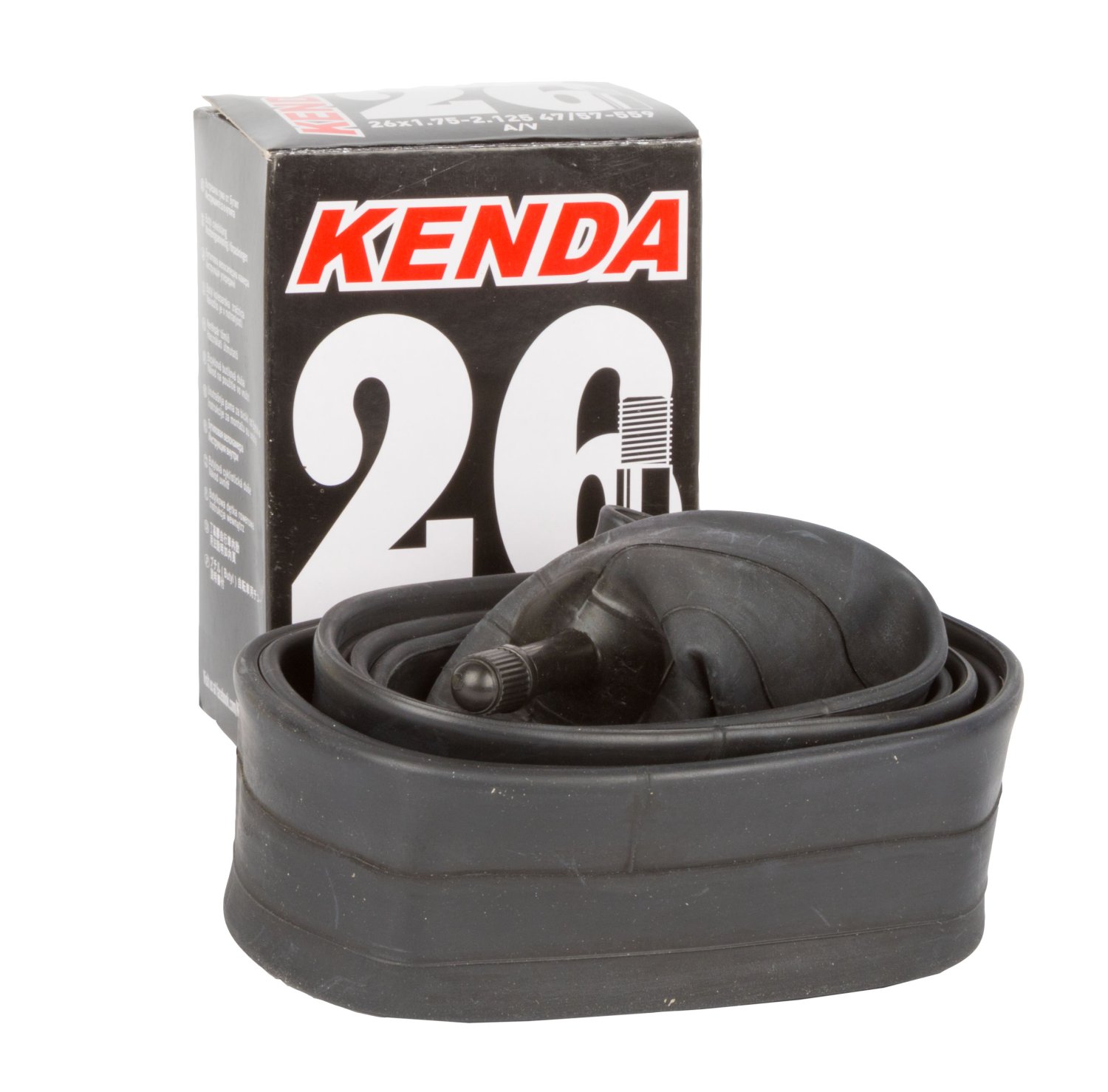 

Камера для велосипеда KENDA 26"х1.75-2.125 (47/57-559) автониппель 5-511313