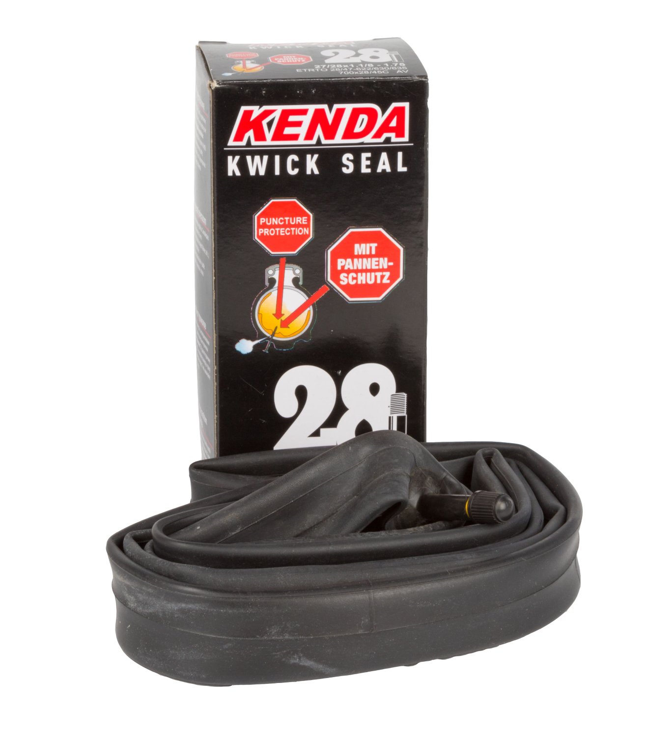 

Камера антипрокольная Kenda 28"(700х28/45С) автониппель, 5-518921