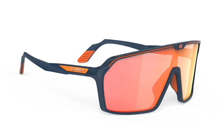 фото Очки велосипедные rudy project spinshield, blue navy matt mls orange, sp724047-0000