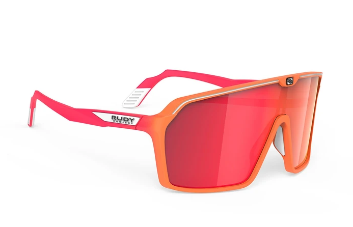 фото Очки велосипедные rudy project spinshield, mandarin fade coral mls red, sp723846-0011