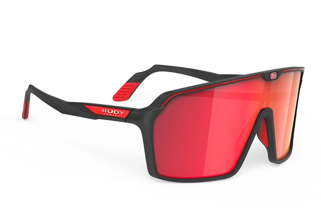 фото Очки велосипедные rudy project spinshield, black matt mls red, sp723806-0002