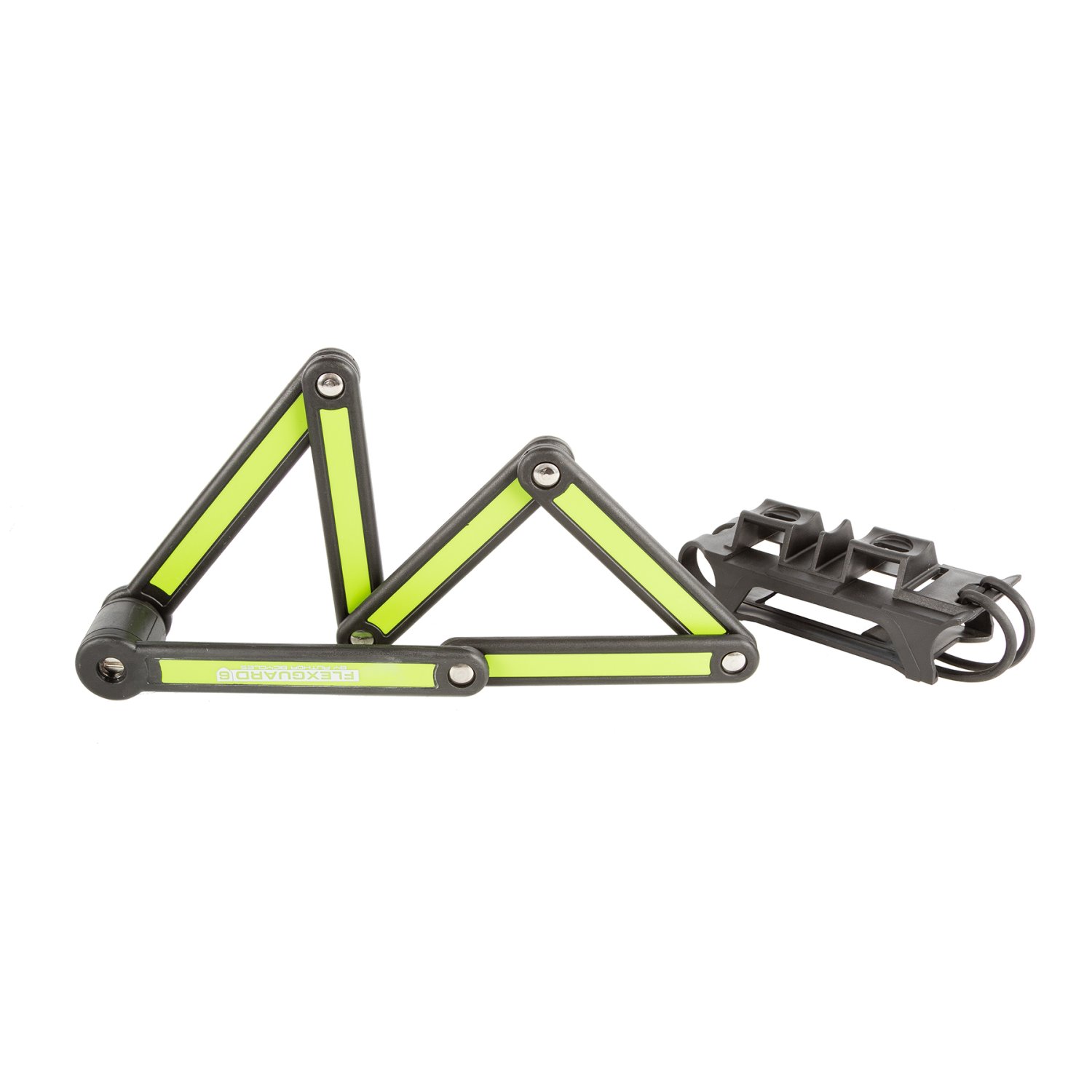 Велосипедный замок AUTHOR AUL FlexGuard-6 сегментный, на ключ, 840 х 3,5мм, черно-зеленый, 8-17064215 ниппель велосипедный dt swiss алюминий 2 0 x 12 мм 20 гр зеленый dt nip 2 0x12mm alu grn