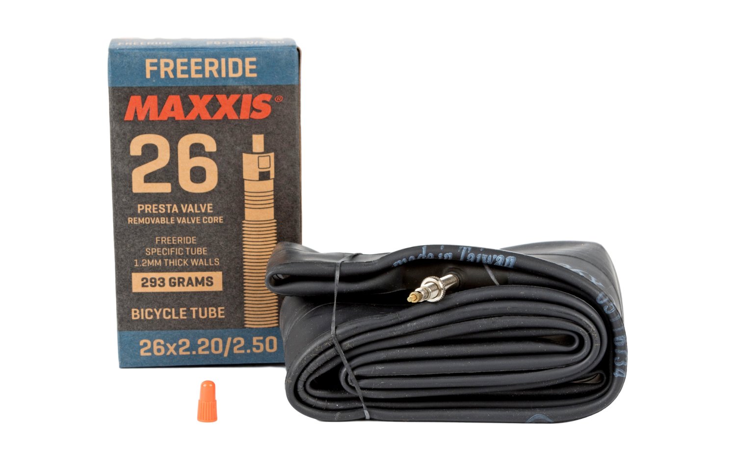 

Камера велосипедная Maxxis Freeride, 26x2.2/2.5, ниппель Presta, велониппель, IB67446800