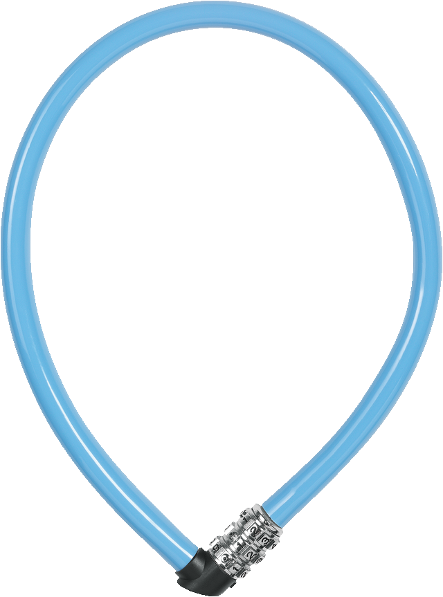 

Замок велосипедный ABUS 3406C/55 Color, кодовый, трос 55 см, 407895_ABUS