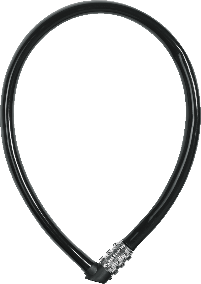 

Замок велосипедный ABUS 3406C/55, черный, 407871_ABUS