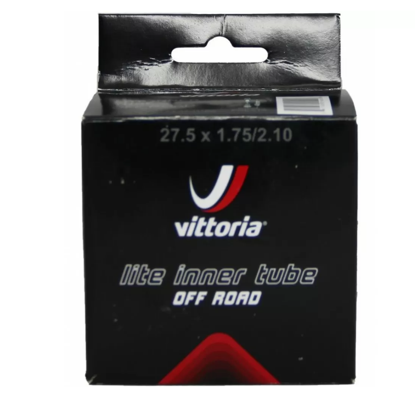 Камера велосипедная VITTORIA MTB Lite, 27.5x1.75/2.10, FV presta 48 mm, 1Z1.2I7.F4.47.111BX камера велосипедная schwalbe impac sv26 40 60 559 26х1 5 2 35 вентиль presta ib 40 mm 70400033