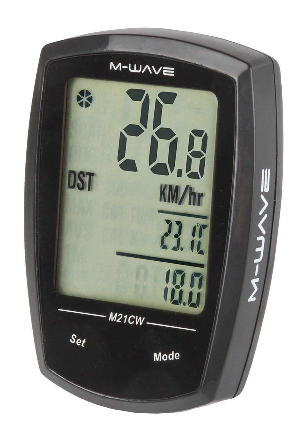  Велокомпьютер M-Wave M21W, 21 функция, с батарейкой, беспроводной, 244750