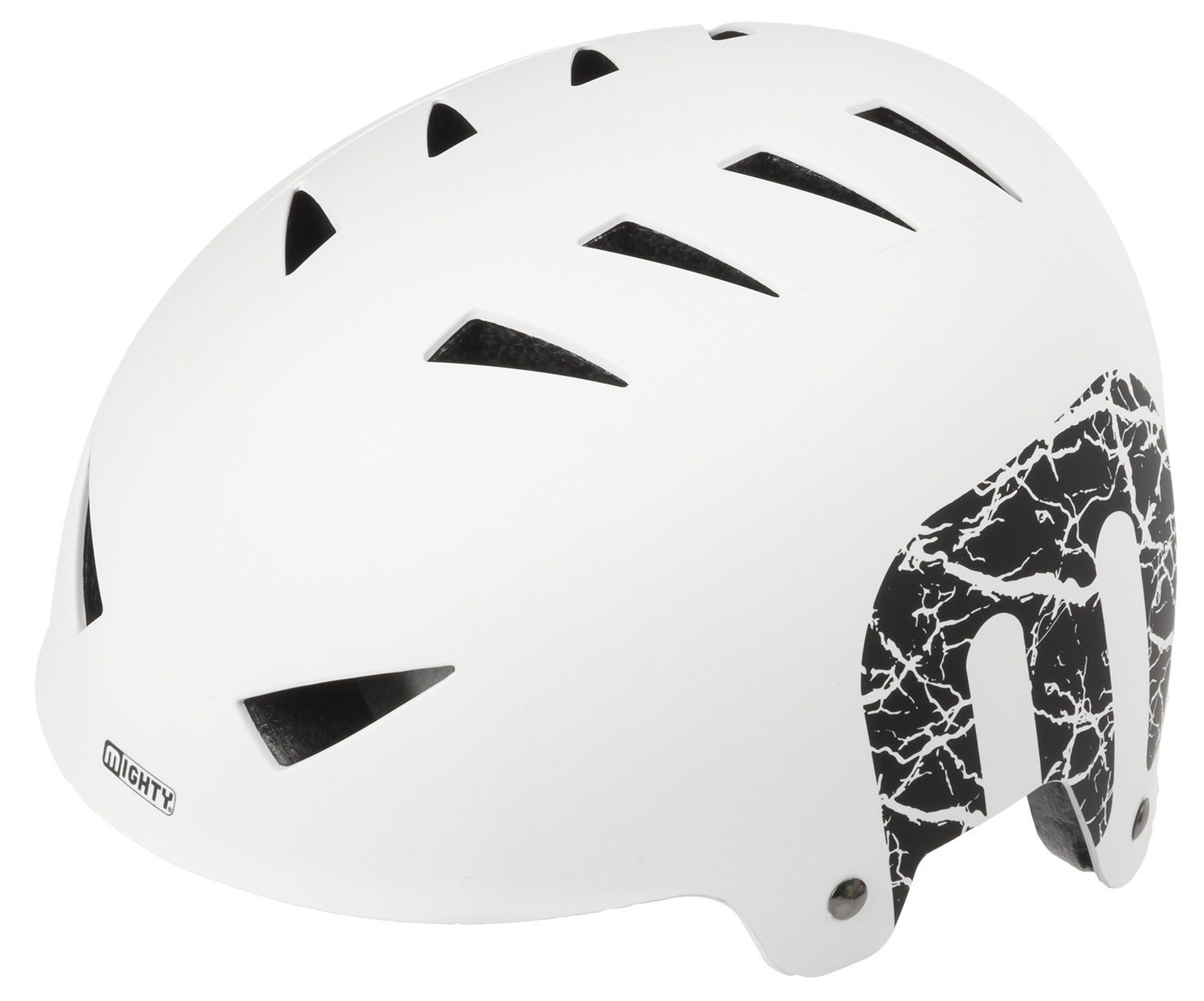 Шлем велосипедный MIGHTY X-STYLE, 14 отверстий, ABS-суперпрочный, 60-63см, матово-белый, 5-731223 freak the mighty