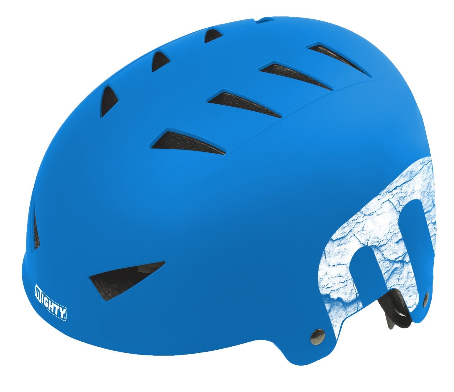 Шлем велосипедный MIGHTY X-STYLE, 14 отверстий, ABS-суперпрочный, 60-63см, матово-синий, 5-731227 шлем для самбо green hill five star fias approved hgf 4013fs синий
