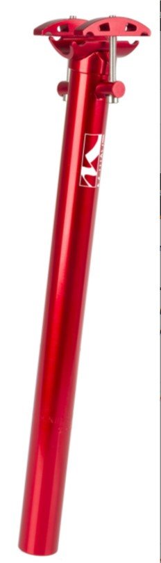 Штырь велосипедный M-WAVE подседельный, 27,2х350мм, анодированный алюминий, красный, 5-252813 хомут подседельный m wave 31 8 мм анодированый алюминий красный 5 250933