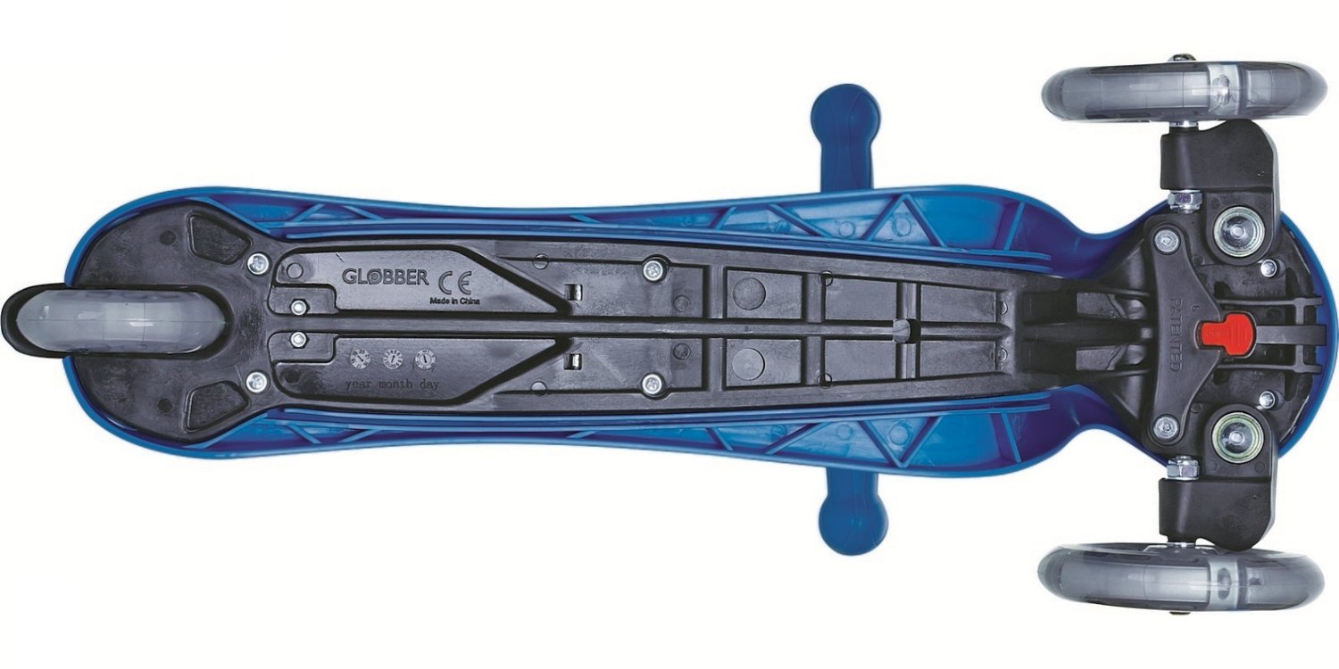 Самокат-трансформер Globber EVO 5 IN 1 LIGHTS, трехколесный, светящиеся колеса, синий, 457-100 УТ-00246052 - фото 8