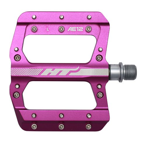 

Педали велосипедные HT AE12, алюминий, Purple, AE12103101, Фиолетовый