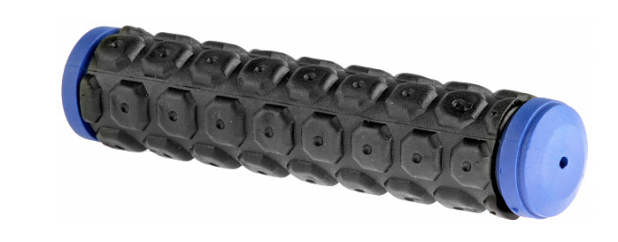

Грипсы велосипедные Velo VLG-184D2, 130 мм, чёрно-синие, 150006, Чёрный