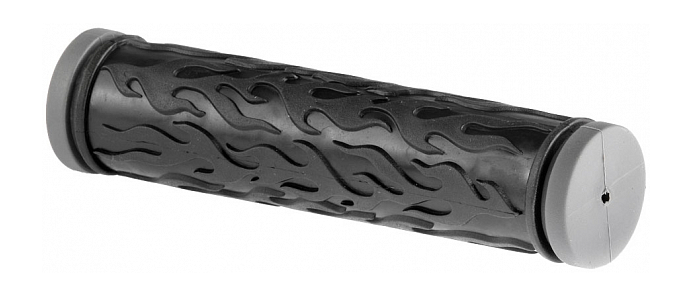 

Грипсы велосипедные VELO VLG-386D2, 125 мм, кратон, чёрно-серые, 150014, Чёрный