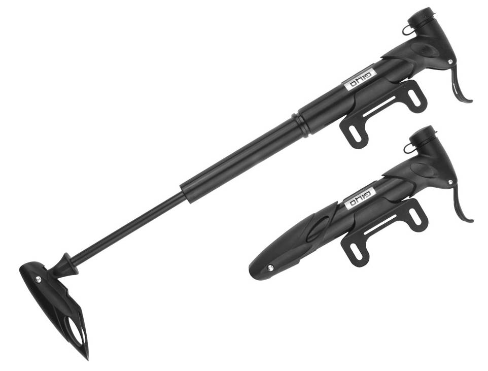 

Насос велосипедный Giyo GP-77, телескопический, черный, 320029