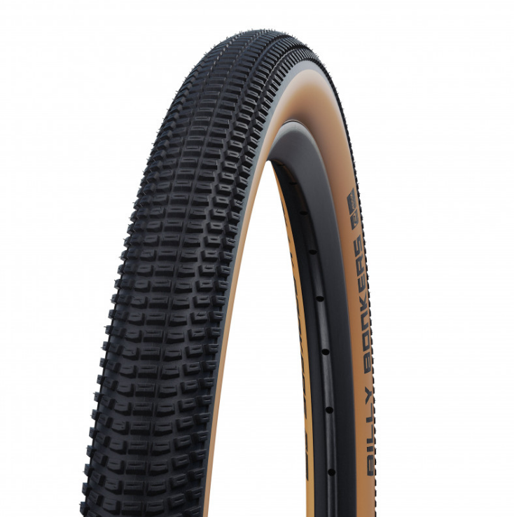 

Велопокрышка SCHWALBE BILLY BONKERS, 24x2.00, 50-507, Folding, HS600, ADDIX, 67EPI, Classic Sidewall, 05-11654189, Черно-желтый