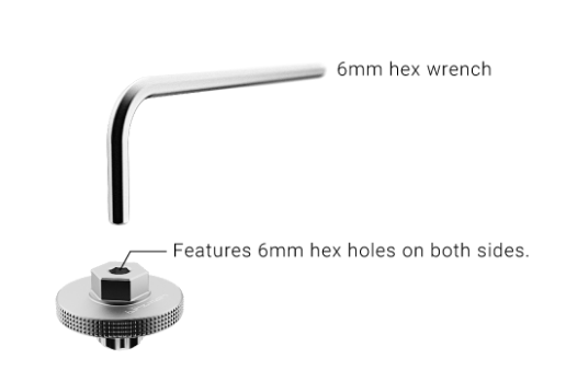 фото Инструмент для установки шатунов birzman crank arm installation tool ii, алюминий, bm18-cat-2