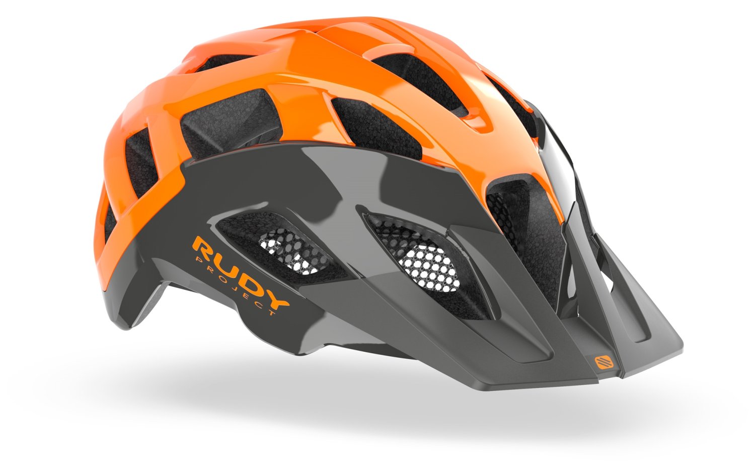 

Шлем велосипедный Rudy Project CROSSWAY, Lead/Orange Fluo Shiny, HL760052 (Размер: L 59-61 см)), Оранжевый