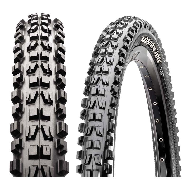 

Покрышка велосипедная Maxxis Minion DHF, 29x2.50WT, TPI 60, кевлар, EXO/TR, черный, ETB96800000