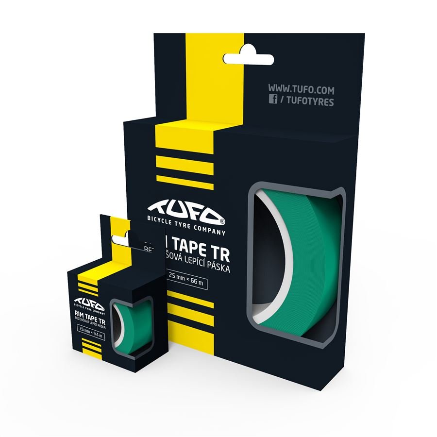 фото Ободная лента tufo rim tape tr, бескамерная, 25 мм x9.4 м, длина 9.4 m, для 2 колес, ptr1d1907290