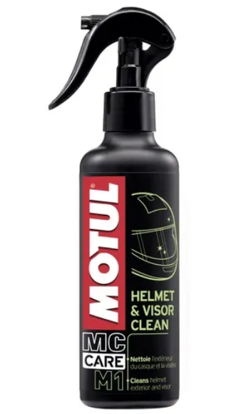 Спрей MOTUL М1 Helmet & Visor Clean, для внешней поверхности шлема и защитного стекла, 250 мл, 102922 масло моторное motul 6100 syn clean 5w40 1 л 107941