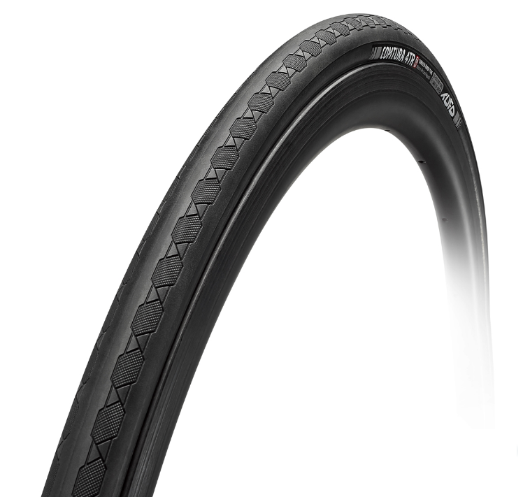 

Покрышка велосипедная Tufo Comtura 4TR, 700x25C, кевлар, чёрный, CLI1D1806290, Черный