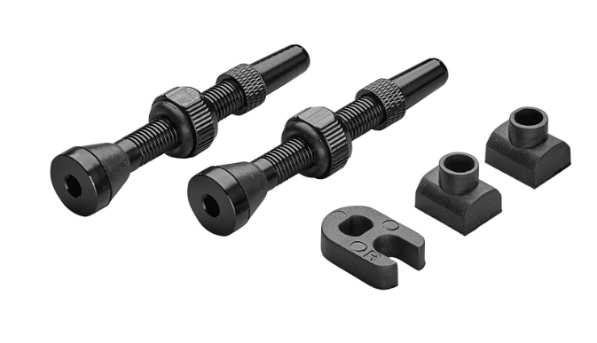 Ниппели бескамерные Tufo TR VALVE SET, набор, 60 мм, VEB1D1908191 клапан ниппеля tufo с уплотнительным кольцом 1шт ven1d1010070