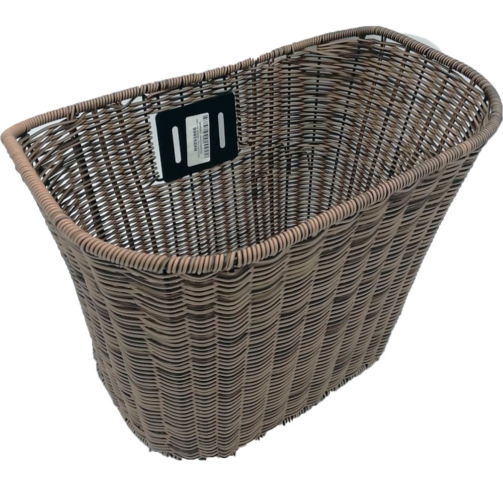 Уценка-Велоаксессуары  ВашВелосипед Велокорзина, KELLYS RATTAN, передняя, ротанг-УЦЕНКА