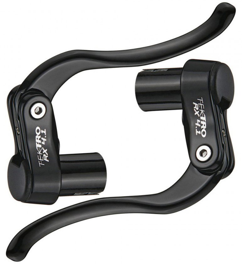

Ручки тормозные TEKTRO R.B.P RX 4.1 TRIATHLON/ROAD, алюминий, в торец руля 19 - 20.6 мм, черный, 6-190213