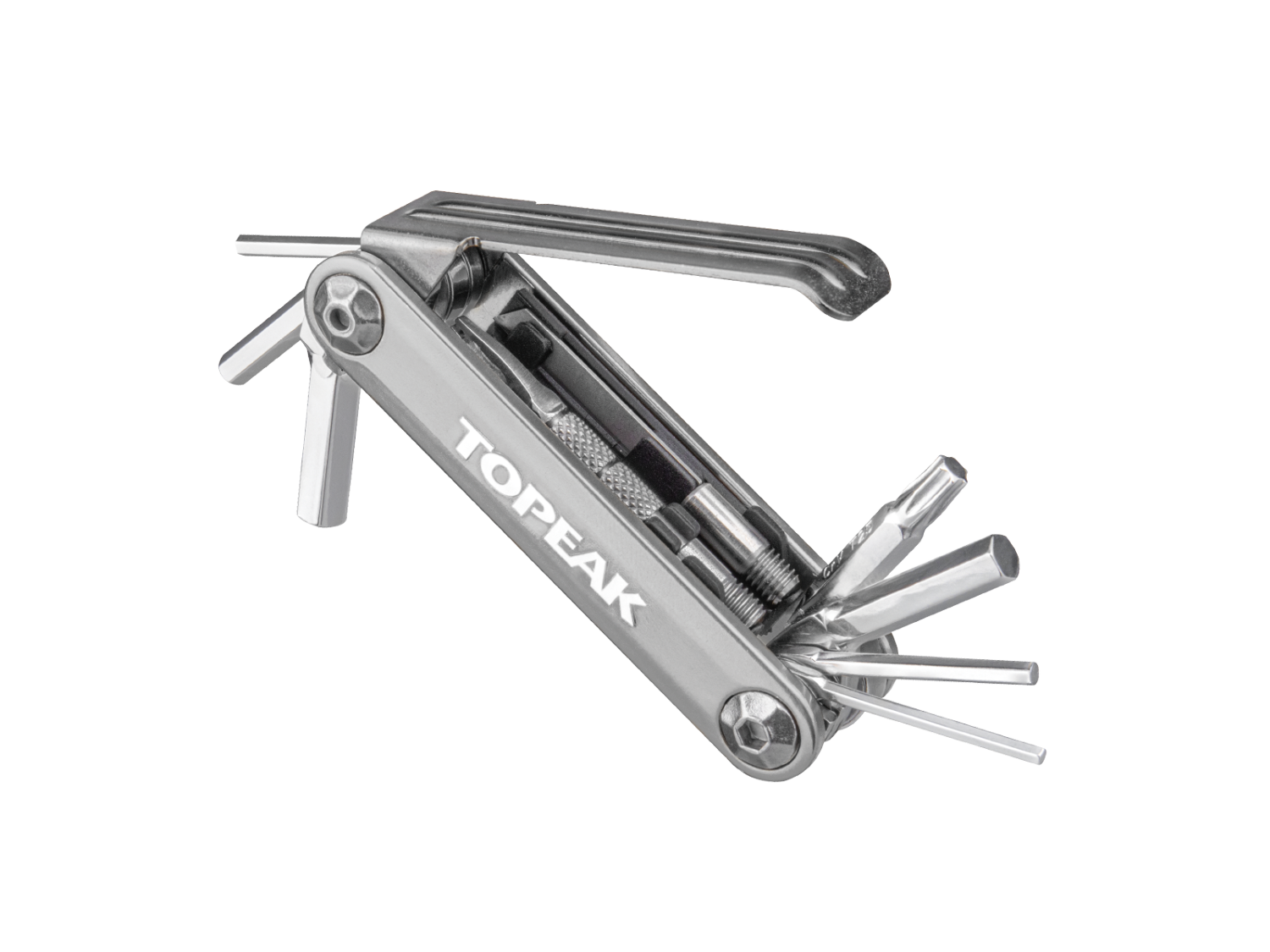 Мультитул велосипедный TOPEAK TUBI 11, 11 функций, MINI TOOL, SILVER, TUB-11S