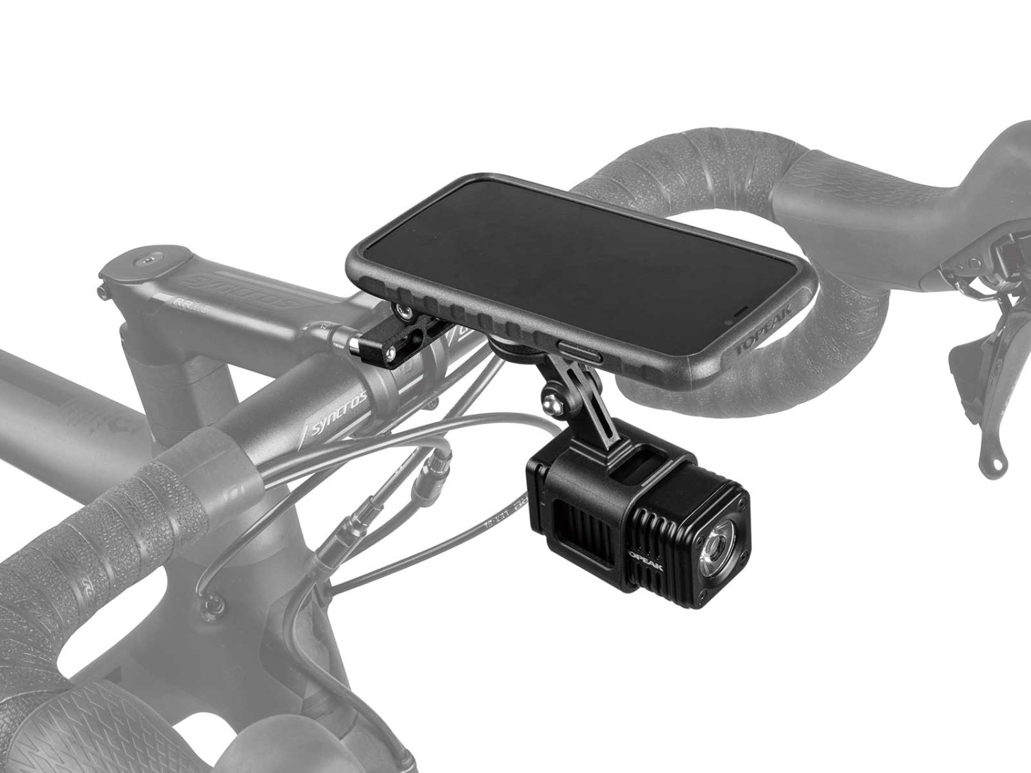 фото Держатель topeak utf multi-mount, (fits 4-bolt stems), универсальный, для смартфона, tc1036