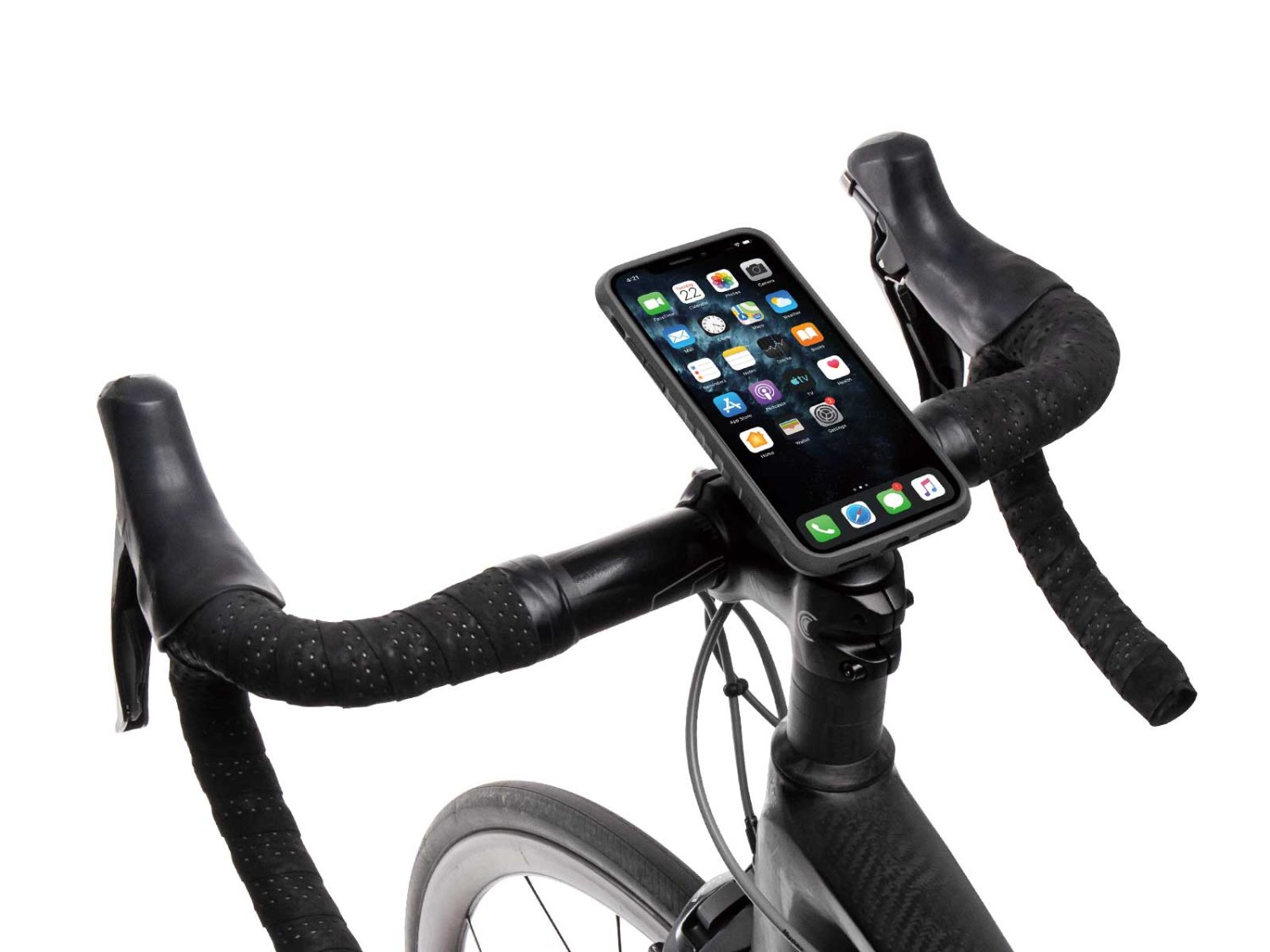 фото Чехол для смартфонов topeak ridecase only, works with iphone 11 pro, black/gray, trk-tt9863bg