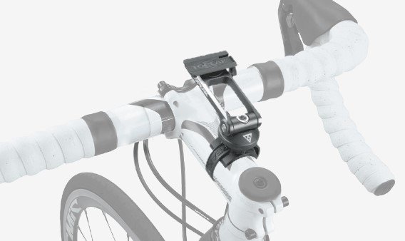 фото Чехол для смартфона topeak ridecase w/ridecase mount works w/iphone 11 pro, с креплением, black/gray, tt9863bg