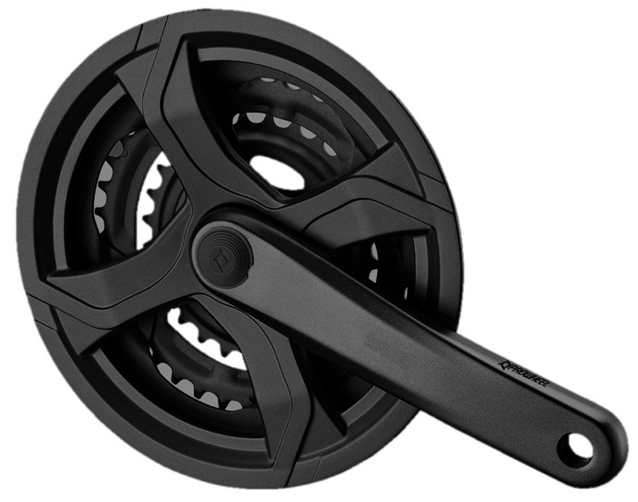 Системы шатунов  ВашВелосипед Система велосипедная Prowheel, MTB, 3x8/3x7 скоростей, 28-38-48T, 175 мм, черный, TY-CQ01
