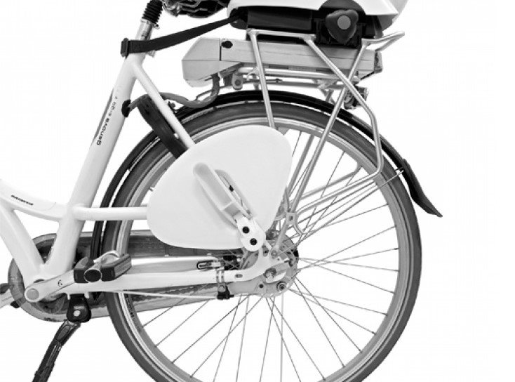 фото Детское велокресло polisport guppy junior+ cfs, заднее, на багажник, cool light grey/dark grey,pls8636100013