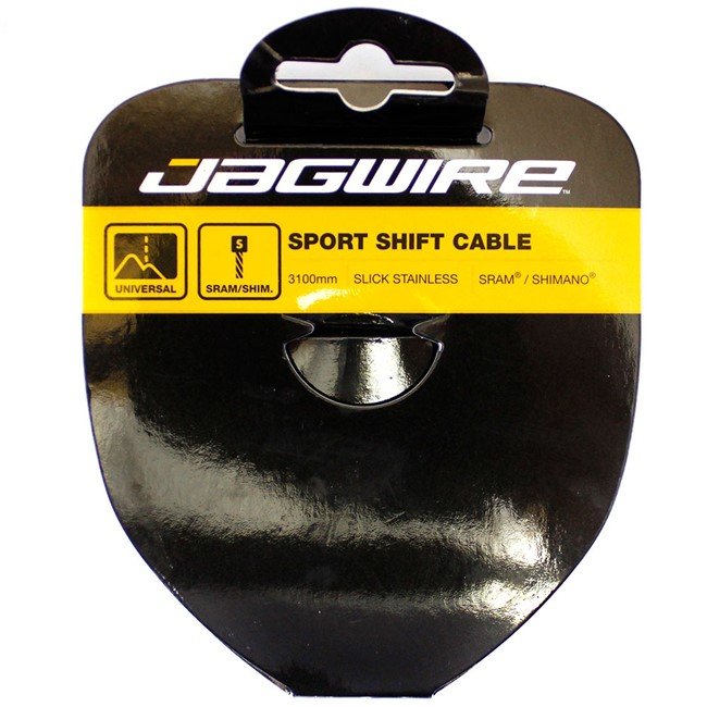 

Трос переключения велосипедный Jagwire Basics Shift, Cable Stainless, 1.2 x 3100 мм, 73SS3100