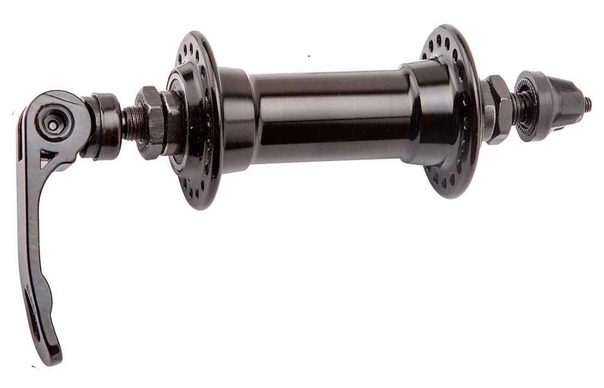 Втулки для велосипеда Втулка велосипедная передняя, 32 отверстия, с эксцентриком, черный, 00-170019