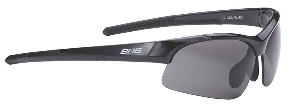 Очки велосипедные BBB Impress Small, солнцезащитные, 2021, Glossy Black, BSG-68 очки велосипедные bbb impress small pc сменные линзы желтые прозрачные мешочек розовые bsg 48