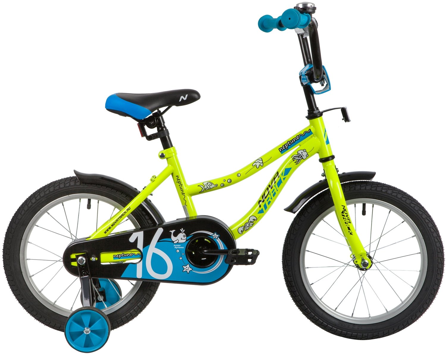 

Детский велосипед Novatrack Neptune 16" 2020, 163NEPTUNE.GN20 (Возраст: 4-6 лет (Рост: до 115 см), Цвет: оранжевый )