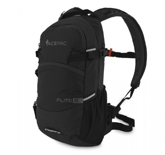 Рюкзак велосипедный ACEPAC Flite 6, детский, Black, 206303 брелок рюкзак зайка 10 см чёрный