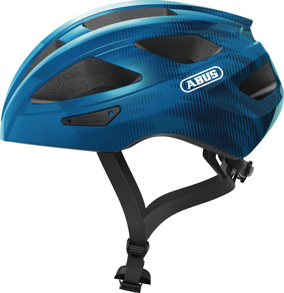 

Шлем велосипедный ABUS Macator, steel blue, 2020, 05-0087244 (Размер: L(58-62см)), Синий