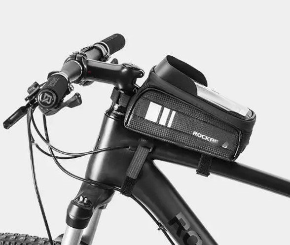 Сумка велосипедная Rockbros, на раму, 9 x 20 x 10.5cm, черный, 017-2 УТ-00273069 - фото 8