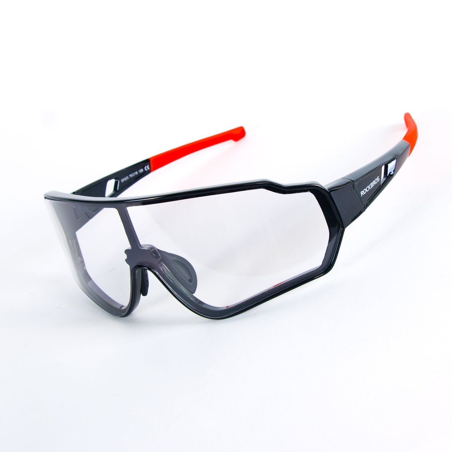 Очки велосипедные Rockbros, поляризационные, оправа черно-красная, 10161 очки велосипедные rockbros 14110006004 линзы меняющие rb 14110006004