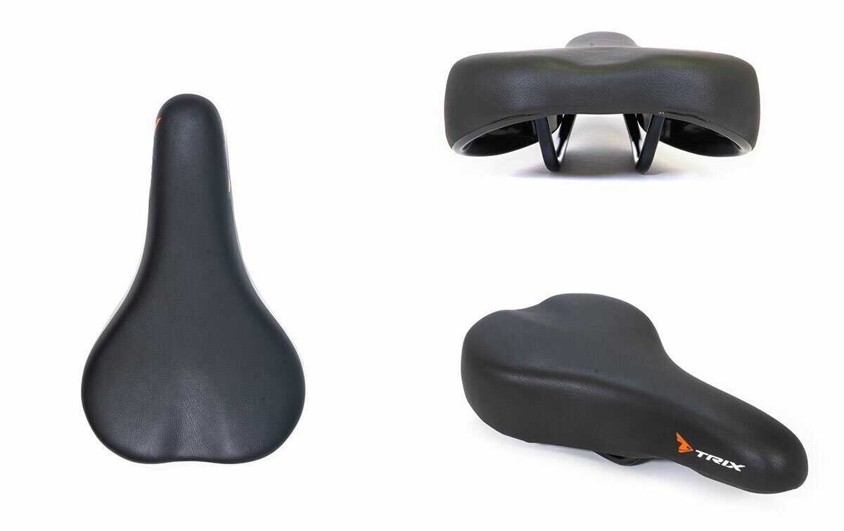 

Седло велосипедное TRIX, детское, 230х140 мм, черный, SDTX30140R0BK 12184