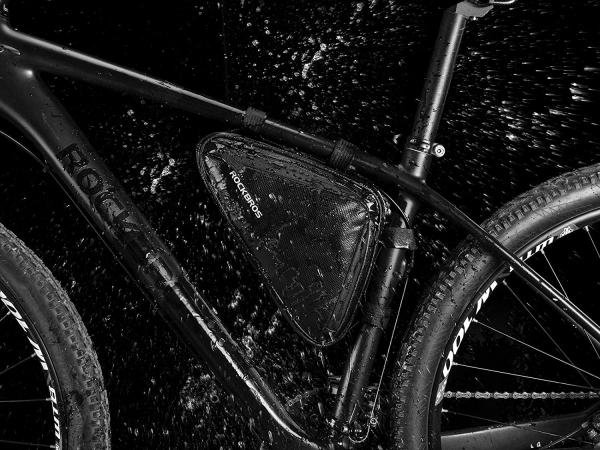 Сумка велосипедная Rockbros, под раму, треугольная, 1.5 л, черный, B39-2 УТ-00273100 - фото 5