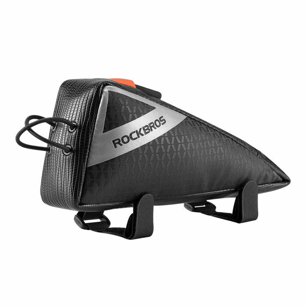 Сумка велосипедная Rockbros, на раму, треугольная, 0.5 л, черный, B57 УТ-00273099 - фото 3