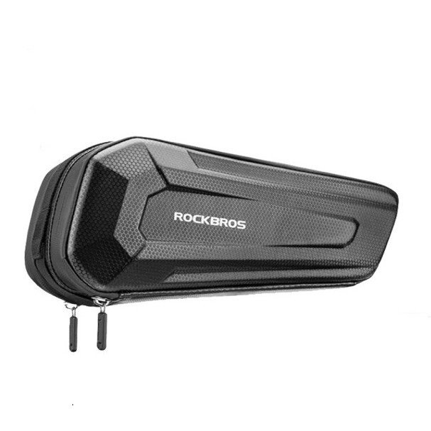 Сумка велосипедная Rockbros, под раму, 2.5 л, черный, B67 сумка велосипедная rockbros с чехлом для телефона 2 боковых отделения zh009 51