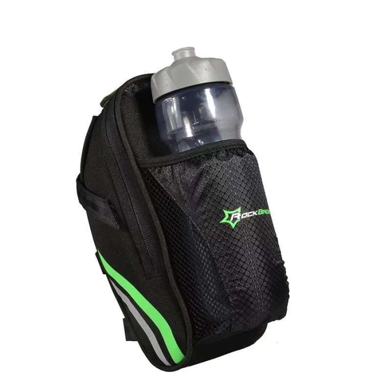 Сумка велосипедная Rockbros, подседельная, карман для бутылки, нейлон+полиэстер, черный, C7-BK УТ-00273089 - фото 7