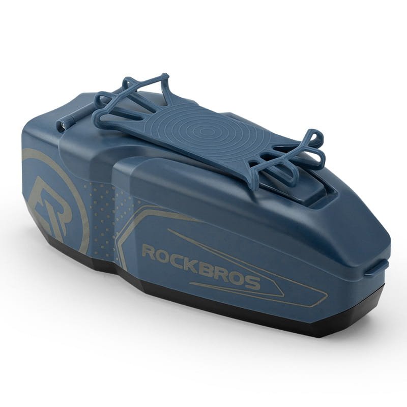 Сумка велосипедная Rockbros, на раму, бокс, 1 л, синий, LF0404 игротрейд велосипедная подставка для телефона и сумка
